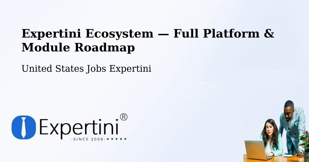 Expertini Ecosystem — Full Platform & Module Roadmap – Sturtevant